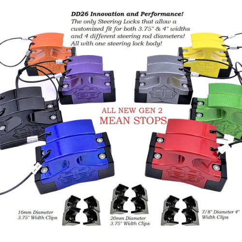 Hydraulic Steering Locks DD26 Fishing Gen 2 Mean Stops